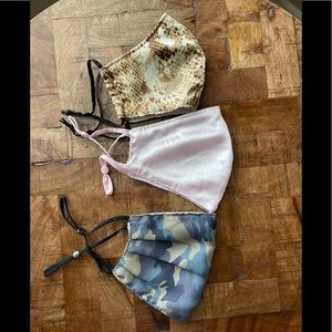 Set of 3 satin masks from Forever 21
